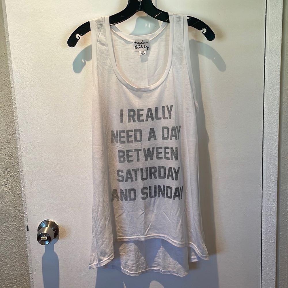 Madison & Berkeley casual cute tank top